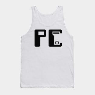 PC black  color Tank Top